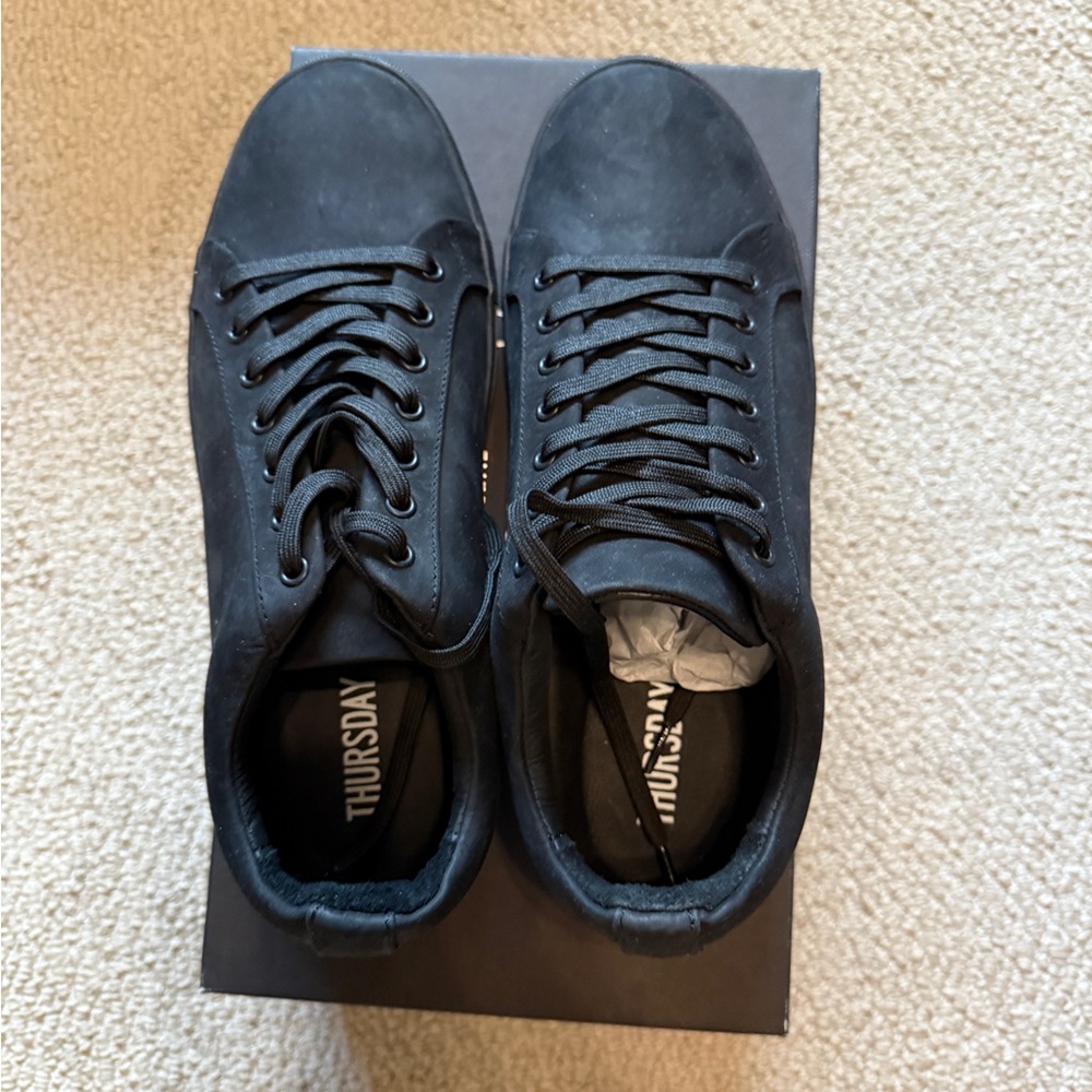 Thursday Boots Premier Low Top Matte Black - 11 - NEW